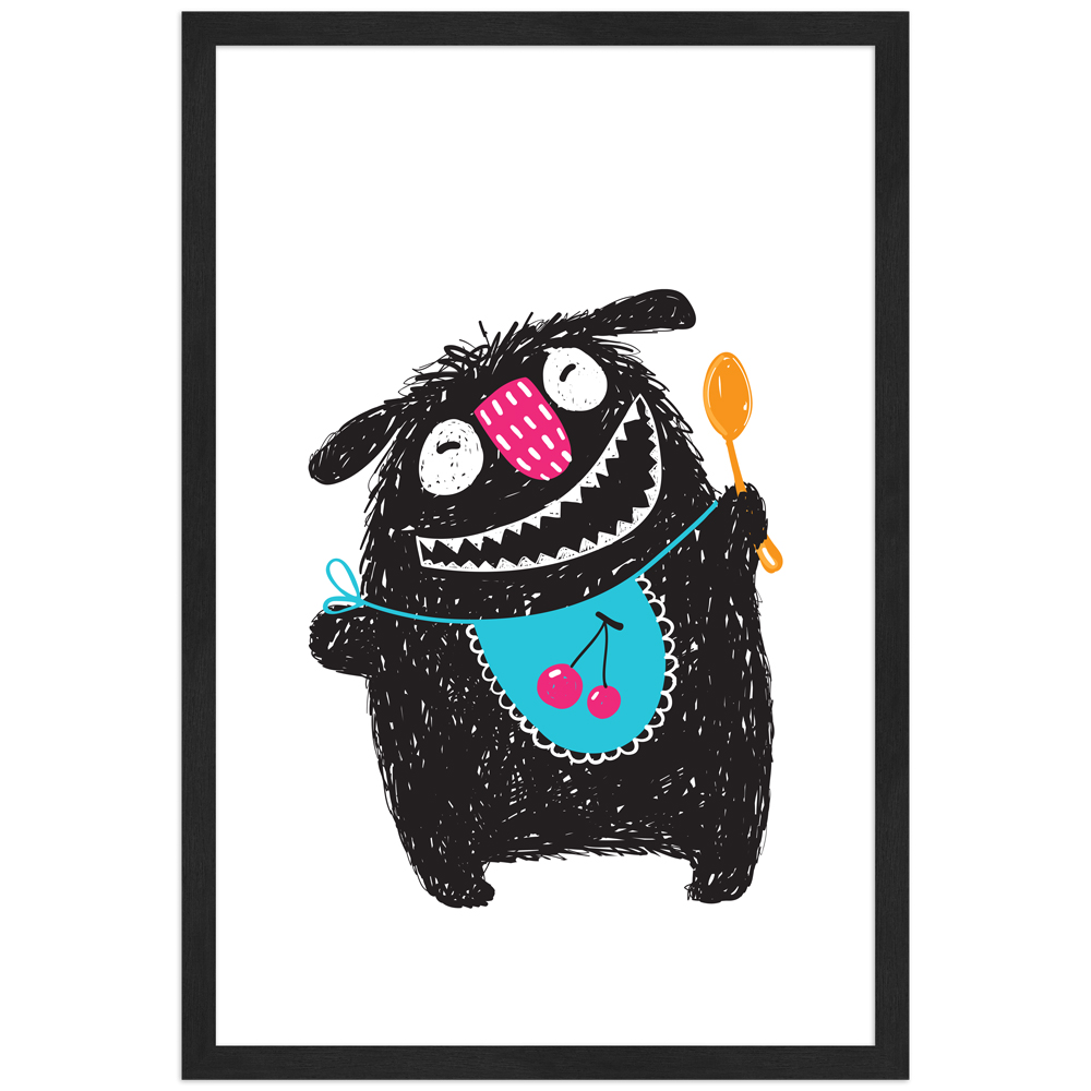 Süße Monsterchen Poster für Kinderzimmer online kaufen